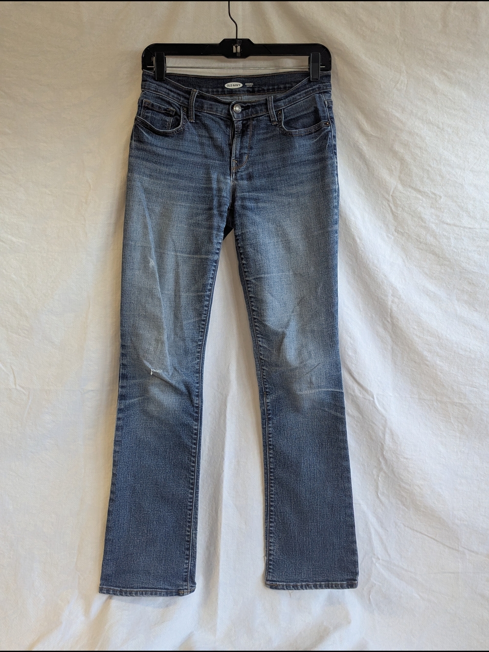 Old Navy Faded Blue Boot Cut Jeans